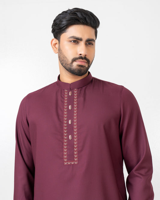 Regular Fit Embroidered Formal Panjabi