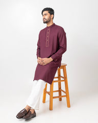 Regular Fit Embroidered Formal Panjabi