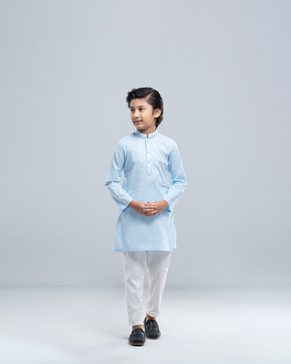 Boys' Embroidered Panjabi (8-15 Years)