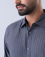 Regular Fit Check Casual Shirt