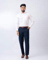 Regular Fit Dobby Textured Solid Templeton Formal Shirt