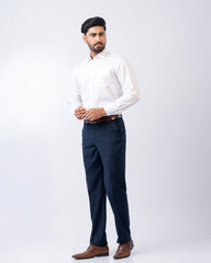 Regular Fit Dobby Textured Solid Templeton Formal Shirt