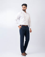 Regular Fit Dobby Textured Solid Templeton Formal Shirt
