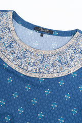 Smart Fit Embroidered Viscose Ethnic Kurti