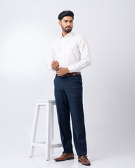 Regular Fit Dobby Textured Solid Templeton Formal Shirt