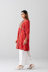 Smart Fit Embroidered Viscose Ethnic Kurti
