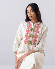 Relaxed Fit Embroidered One-Piece Ethnic Kurta