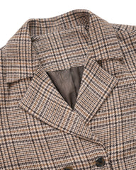 Regular Fit Check Trench Coat