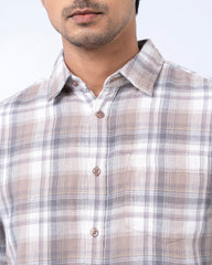 Regular Fit Check Casual Shirt