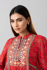 Smart Fit Embroidered Viscose Ethnic Kurti