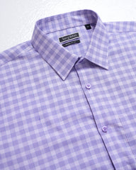 Regular Fit Micro Check Templeton Formal Shirt