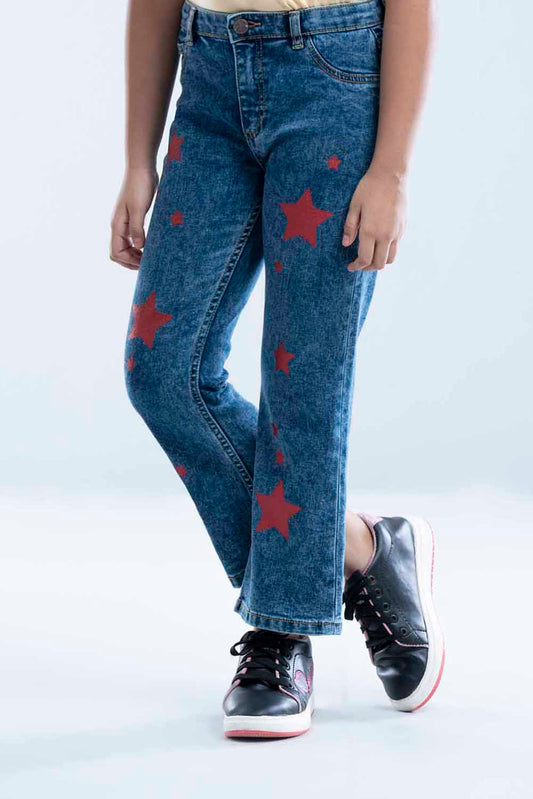 Girls Denim Bottom (2-4 Years)