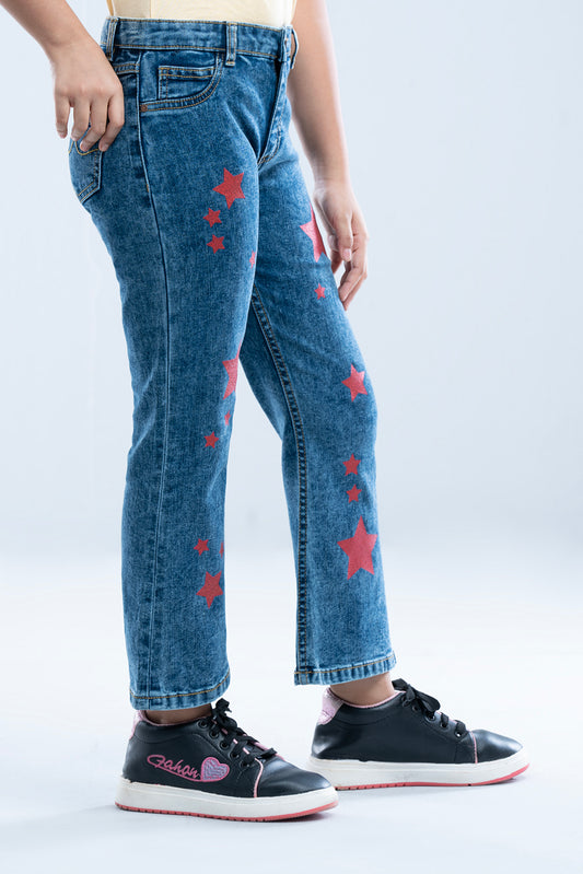 Girls Denim Bottom (2-4 Years)