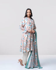 Relaxed Fit Digital Printed Two-Piece Lawn