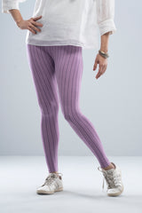 Printed Viscose and Spandex Leggings