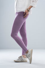 Printed Viscose and Spandex Leggings