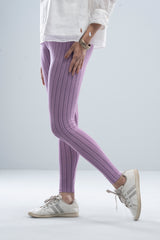 Printed Viscose and Spandex Leggings