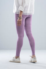 Printed Viscose and Spandex Leggings
