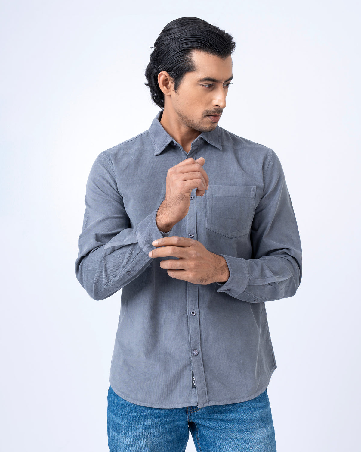 Regular Fit Solid Casual Shirt