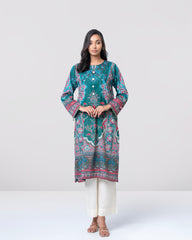 Relaxed Fit Printed Lawn Kurta
