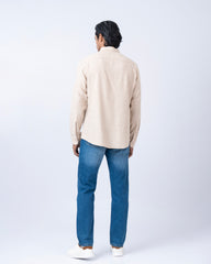 Regular Fit Solid Casual Shirt