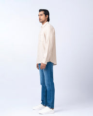 Regular Fit Solid Casual Shirt