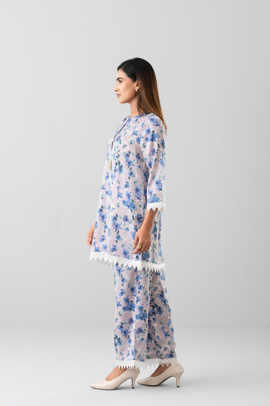 Two-Piece Floral Set - Mystika