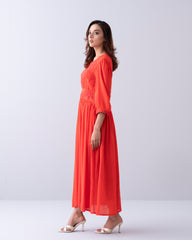 Women’s Embroidered Long Dress