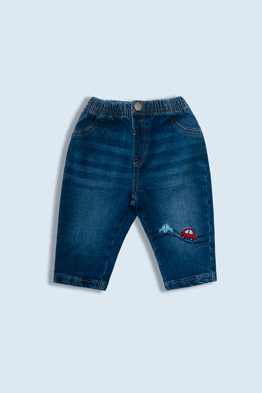 New Born Boys Denim Pant (3-6 Months)