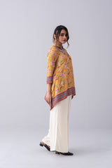 AOP Printed Floral  Viscose Fashion Top - Mystika