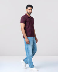 Regular Fit Printed Polo Shirt