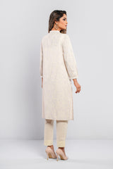 Rotary Printed and Embroidered Ethnic Kurti - One Piece