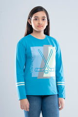 Girls Athleisure T-Shirt (6-8 Years)