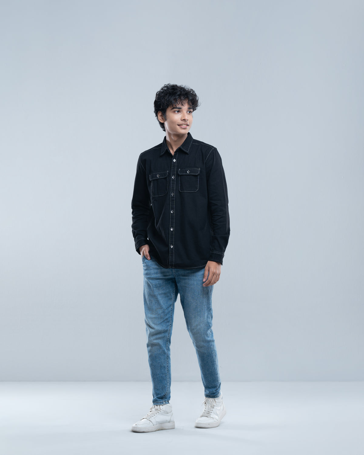 Junior Boys' Casual Shirt (10-14 Years)