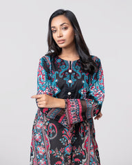 Relaxed Fit Printed Lawn Kurta