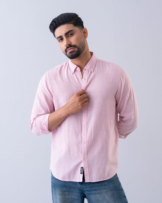 Regular fit Solid Casual shirt