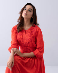 Women’s Embroidered Long Dress