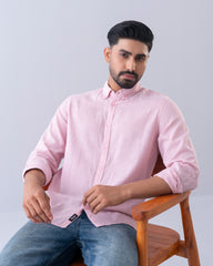 Regular Fit Solid Casual Shirt