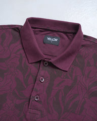Regular Fit Printed Polo Shirt