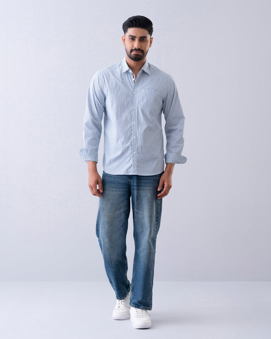 Regular Fit Check Casual Shirt
