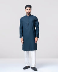 Regular Fit Embroidered Semi-Formal Panjabi