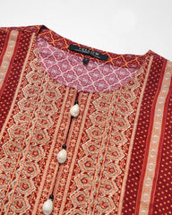 Smart Fit Embroidered Viscose Ethnic Kurta