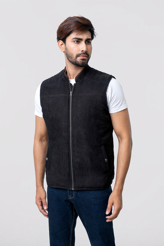 Regular Fit Padded Vest