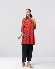 Smart Fit Printed Viscose Ethnic Kurti