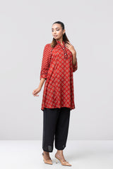 Smart Fit Printed Viscose Ethnic Kurti