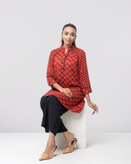 Smart Fit Printed Viscose Ethnic Kurti