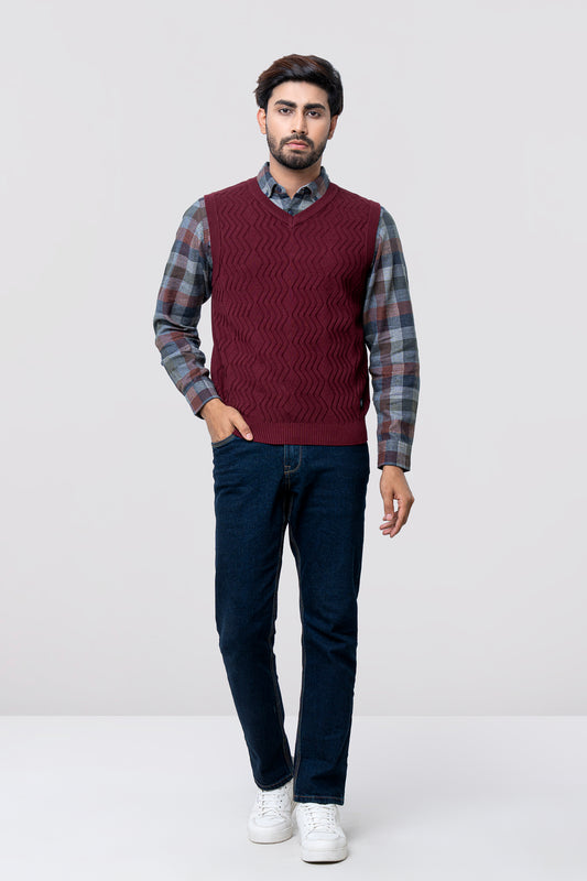 Regular Fit Sweater Vest