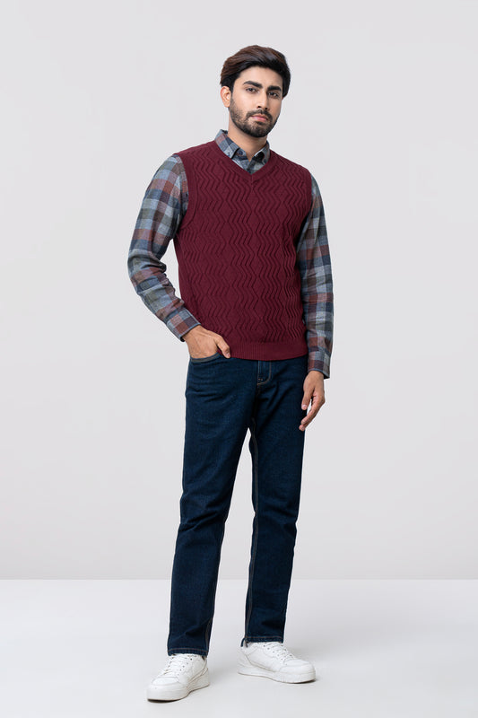 Regular Fit Sweater Vest