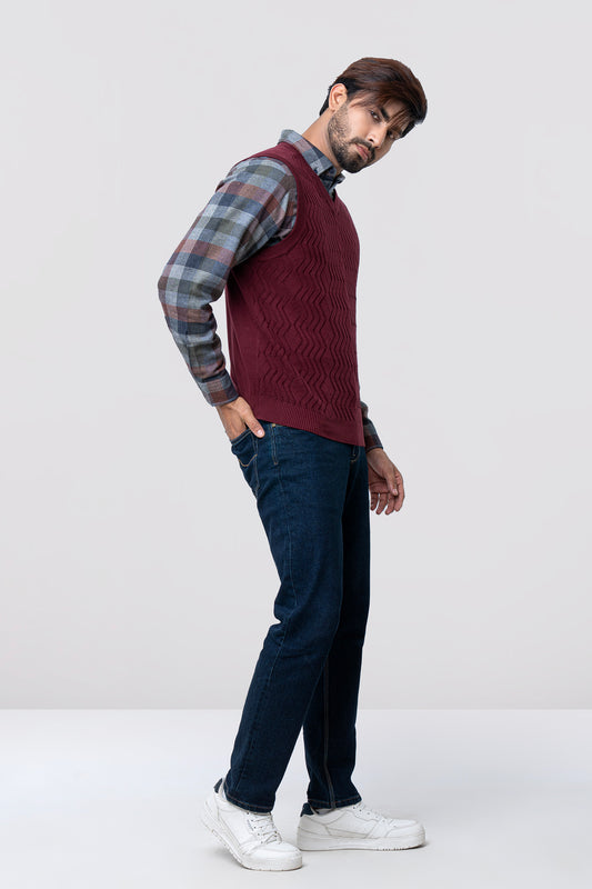 Regular Fit Sweater Vest