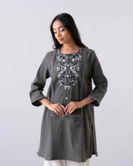 Smart Fit Embroidered Ethnic Kurti